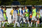 Men's Soccer vs Brandeis  Wheaton Men's Soccer vs Brandeis University. - Photo by Keith Nordstrom : Wheaton, Soccer, Brandeis, MSoc2019